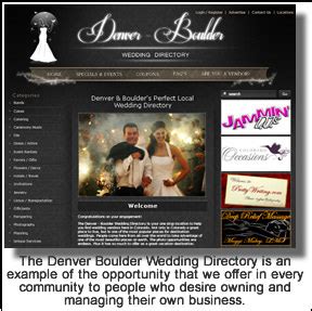 wedding directory websites.